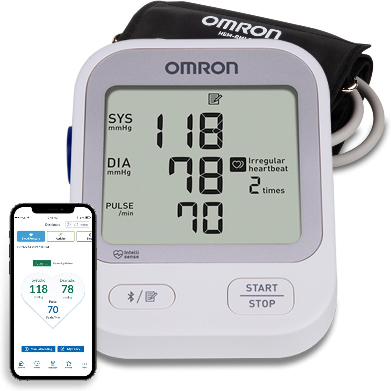 Omron Digital Blood Pressure Monitor (Model-JPN 750)